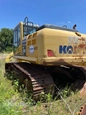 Used Komatsu Excavator,Used Excavator in yard,Front of used Komatsu Excavator